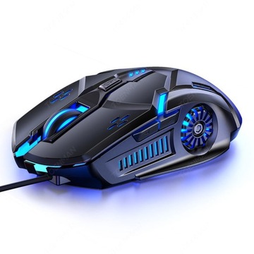 MYSZ KOMPUTEROWA GAMINGOWA PODŚWIETLANA RGB MYSZKA PRZEWODOWA DLA GRACZY