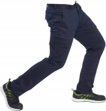 38 BAWEŁNIANE BOJÓWKI ROBOCZE ELASTYCZNE SLIM FIT