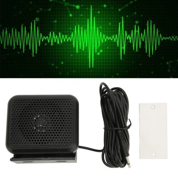 Автомобильный внешний радиодинамик, динамик связи 3,5 мм d