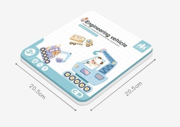 ДЕРЕВЯННЫЕ БЛОКИ, МАГНИТНЫЕ ТРАНСПОРТНЫЕ СРЕДСТВА ЗКБ-2021