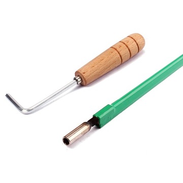 Стальная тяга для регулировки грифа в двух направлениях, 375 мм.