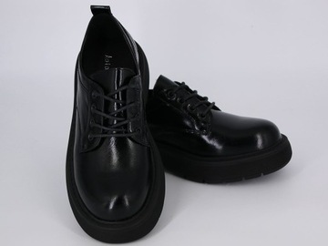 CREEPERSY BUTY NA PLATFORMIE ALTERNATYWKI CZARNE BUTY DAMSKIE 36