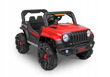 ЭЛЕКТРОМОБИЛЬ GRAND JEEP RS-1 PILOT, КРАСНЫЙ