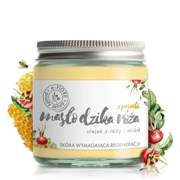 Masło z Pasieki z Masłem Shea Miodem 120ml E-Fiore
