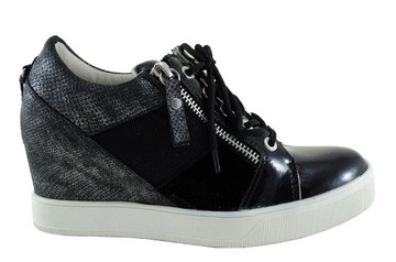 Sneakersy/Półbuty Damskie na koturnie-KYLIE r-39