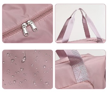 ЖЕНСКАЯ СПОРТИВНАЯ ДОРОЖНАЯ СУМКА, СКЛАДНАЯ ДЛЯ РУЧНОЙ КЛАДИ В САМОЛЕТЕ