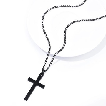 Simple Love Cross Pendant Choker Necklace Charm