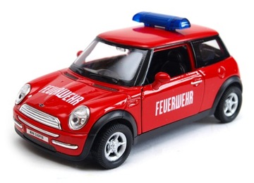 Mini Cooper straż pożarna 1:34 - 39 WELLY