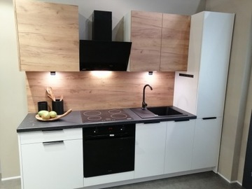 КАМСЕТ SET2 ЗОЛОТОЙ ДУБ/БЕЛЫЙ - комплект мебели со столешницей