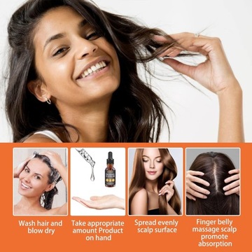 West&Month Сыворотка для роста волос для чернокожих женщин, Сыворотка для роста волос, против волос