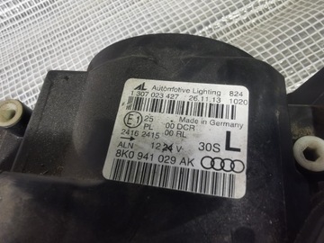 AUDI A4 B8 08-12 8K0 BI XENON NATÁČECÍ LEVÝ SVĚTLO KOMPLETNÍ 8K0941029AK