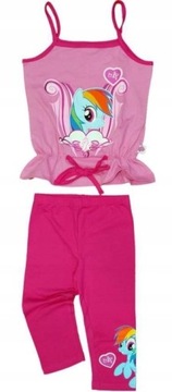 KOMPLET MY LITTLE PONY (TOP + LEGGINSY) LATO - 98