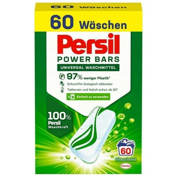 Persil Power UNIVERSAL TABLETKI KAPSUŁKI PROSZKOWE PRANIA 60 szt Niemieckie