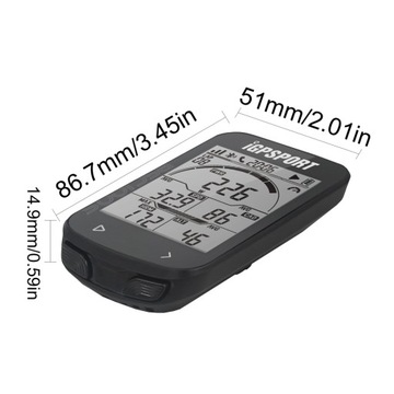 IGPSPORT GPS BSC100S Дисплей 2,6 дюйма
