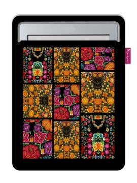 Etui na czytnik ebook Bertoni - wzór Frida Flowers