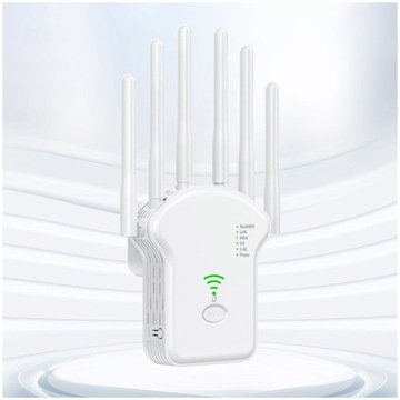 Усилитель сигнала Wi-Fi, повторитель сети 1200 Мбит/с 802.11ac/11a/11b/11g/11n