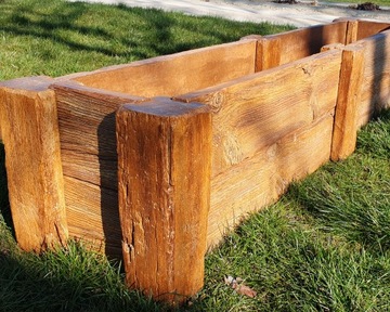 Цветочный горшок для овощей, бетон, имитация дерева, бетонные плиты № 7А