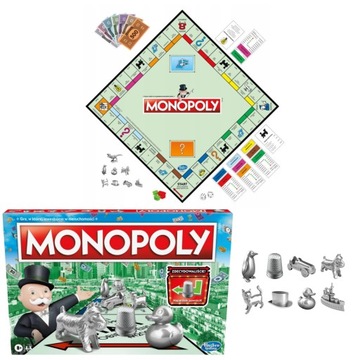 Gra planszowa Hasbro Oryginalna Gra Monopoly Classic Standard POLSKA
