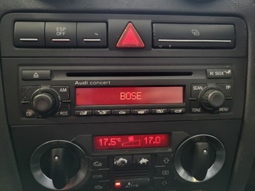 AUDI A3 8P 04 РАДИО CD AUDI CONCERT 8P0035186 BOSE