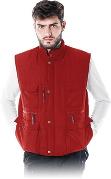Bezrękawnik kamizelka robocza dużo kieszeni r.3XL