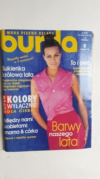 BURDA MODA PIEKNO RELAKS 6/95