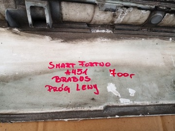 SMART FORTWO A451 BRABUS РАМА РАМА ЛЕВАЯ