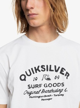 T-shirt Quiksilver Closed Caption - WBB0/White