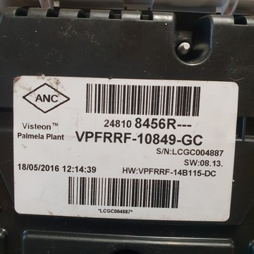 Новые часы-счетчик для Renault Clio IV.