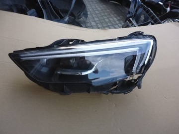 OPEL INSIGNIA B LEWA LAMPA FULL LED USZKODZONA 39195645 ORYGINAŁ EUROPA