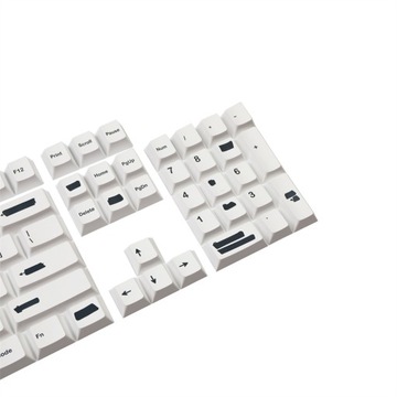 GMK Graffiti Keycap PBT Prosty biały wiśniowy kont