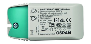 Zasilacz Halogenowy Fazowy Ściemniacz 20-70W OSRAM