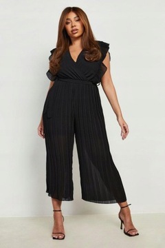 39b BOOHOO PLUS PLISOWANY KOMBINEZON SZYFONOWY 7XL