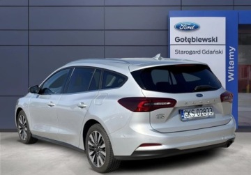 Ford Focus IV Kombi Facelifting 1.0 EcoBoost 125KM 2022 Ford Focus Polski Salon GWARANCJA NA AUCIE Nowe Opony Wielosezonowe Benzyna, zdjęcie 4