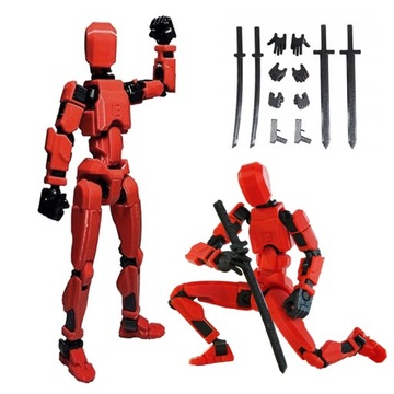 FIGURA AKCJI FIGURKI ZŁĄCZE RUCHOME ZABAWKI DIY ROBOT PREZENT