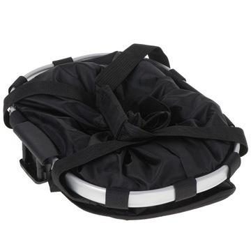 КОРЗИНА ДЛЯ ВЕЛОСИПЕДА ПЕРЕДНЯЯ КРЫШКА КОРЗИНЫ CLICK ЧЕРНАЯ