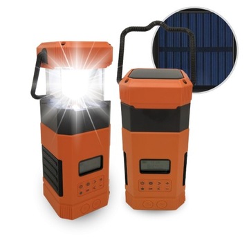 BIVACC MOCNE RADIO BLUETOOTH LED USB POWERBANK 5000mAh 114 FM/DAB+