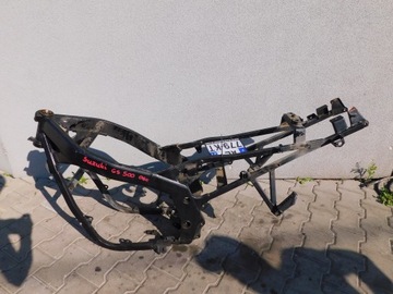SUZUKI GS 500 RAMA DOKUMENTY 2006 R.