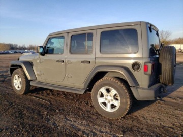 Jeep 2021 Jeep Wrangler 2020r., Unlimited Sport, od ubezpieczalni 2.0 Benzyna 270KM, zdjęcie 2