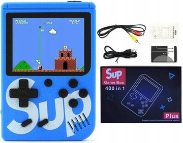 МИНИ-КОНСОЛЬ РЕТРО ПОРТАТИВНАЯ ИГРА 400 ТВ-ИГРЫ MARIO GAME BOY CLASSIC SUP