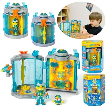Zestaw Super Zings figurki + akcesoria Superthings Sekretna baza figurka