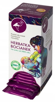 Bocianek Herbatka Ekologiczna na Laktację dla Mamy 25 sztuk BIO