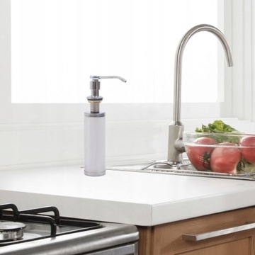 Дозатор мыла для бутылок из нержавеющей стали.