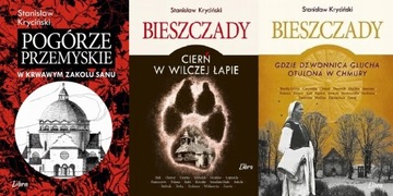 Pogórze Przemyskie+ Bieszczady Kryciński 3 książki