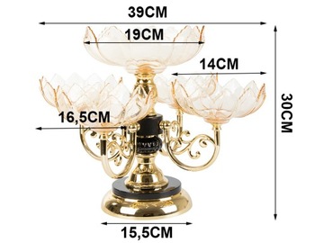 2-ЯРУСНАЯ ТАРЕЛКА ДЛЯ ТОРТА, ФРУКТЫ, СЛАДОСТИ, ВРАЩАЮЩАЯСЯ, Элегантный ДИЗАЙН.