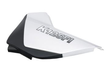 Крышка боковая нижняя Romet K125 2019, левая, серебристая