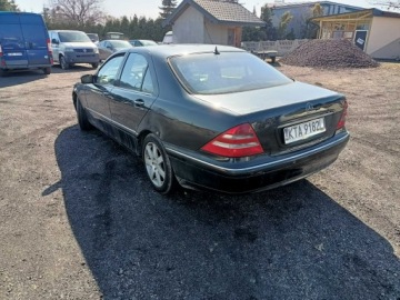 Mercedes Klasa S W220 Sedan 4.0 V8 (400 CDI) 250KM 2002 Mercedes S 400 S klasa 4.0CDI 250km 02r Automat, zdjęcie 2