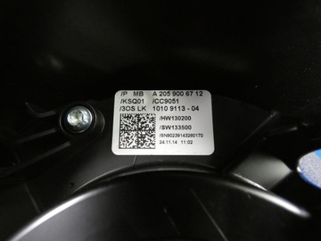 MERCEDES C TŘÍDA W205 PŘEPÍNAČ KOMBINOVANÝ MINCE