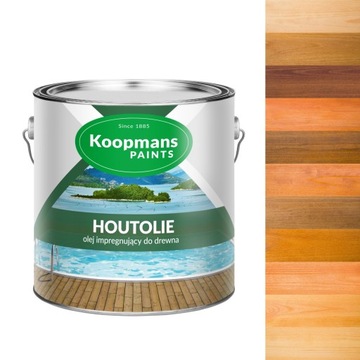 OLEJ DO TARASU DO DREWNA KOOPMANS 2,5L KOLORY