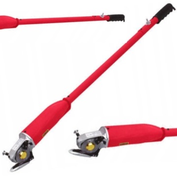 NÓŻ KRAJARKA TARCZOWA Z DŁUGĄ RĄCZKĄ DO TKANIN KRAWIECKA SOLIDNA MOCNA