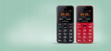 Простой телефон для пожилых людей myPhone Halo Easy, SOS + ткань